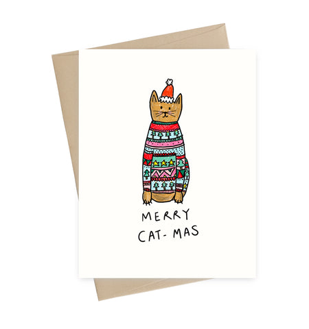 Merry Catmas (Orange Cat)