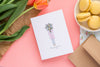 Thank you Girl (Holding Flowers)