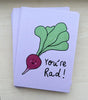 Valentine Mini Notes: Mini Flat Cards (SET OF 12)