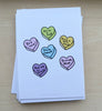Valentine Mini Notes: Mini Flat Cards (SET OF 12)