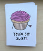 Valentine Mini Notes: Mini Flat Cards (SET OF 12)
