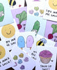 Valentine Mini Notes: Mini Flat Cards (SET OF 12)