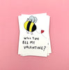 Valentine Mini Notes: Mini Flat Cards (SET OF 12)