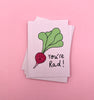 Valentine Mini Notes: Mini Flat Cards (SET OF 12)