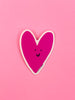 Pink Heart Sticker