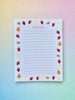 Summer Fruits Notepad