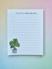Lazy Cat Notepad