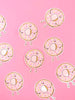 Clear Donut vinyl sticker