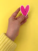 Pink Heart Sticker