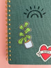 Fiddle Leaf Fig Clear vinyl sticker