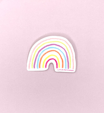 Rainbow Vinyl Sticker