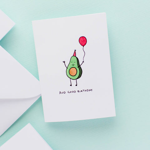 Avo Good Birthday MINI CARD