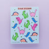 Dino Vinyl Sticker Sheet