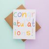 CONGRATULATIONS