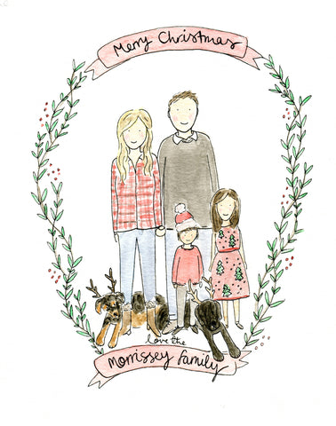 Watercolour Custom Portrait