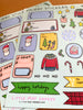 Holiday Sticker Sheet