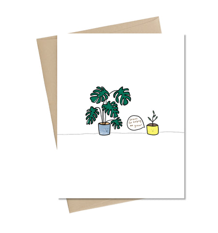 Thanks for helping me grow Sprout (Teacher card)