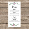 Bespoke Wedding Menu