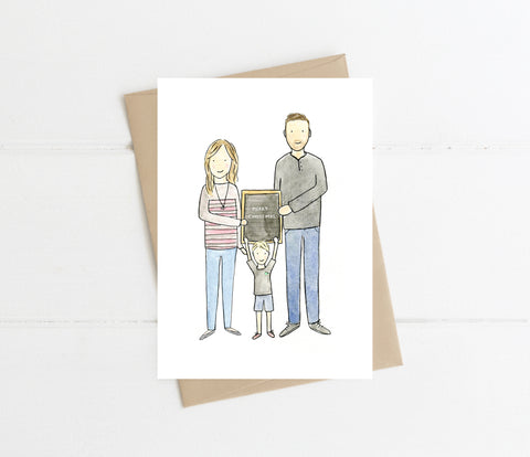 Digital: Full Body Christmas Cards
