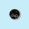 Mountain vinyl sticker