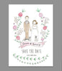 Bespoke Illustrated Save The Date