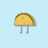 Taco vinyl sticker