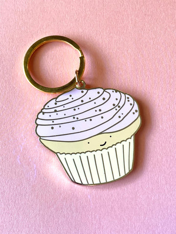 Crave Cupcake x Little May Vanilla Cupcake Keychain *toonie sale*