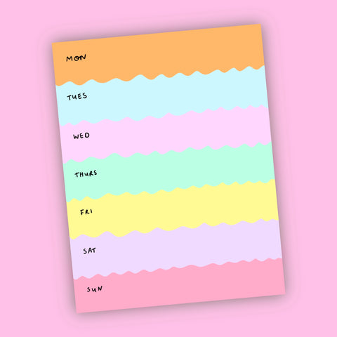 Colourblock Notepad