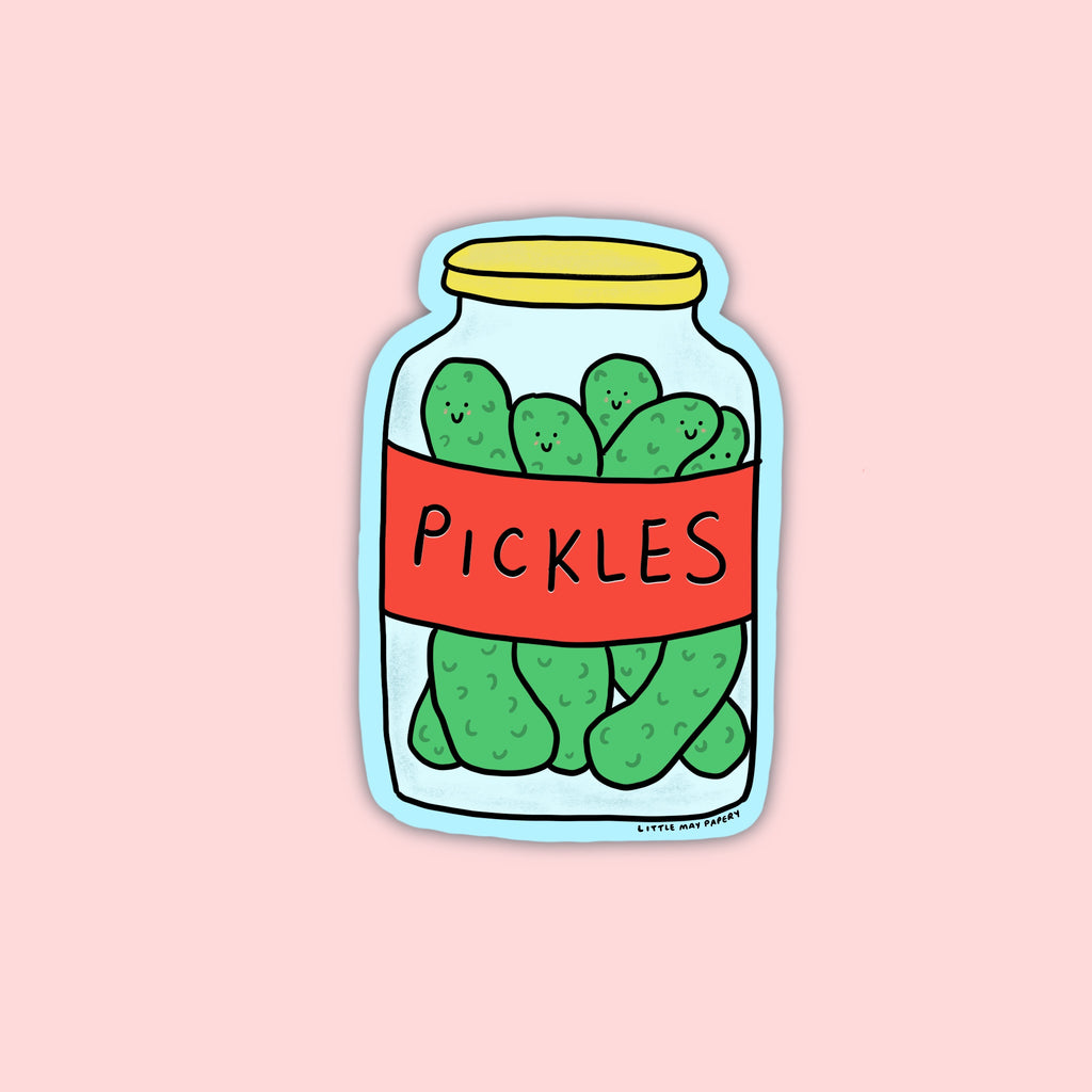 Smiley Pickle Jar