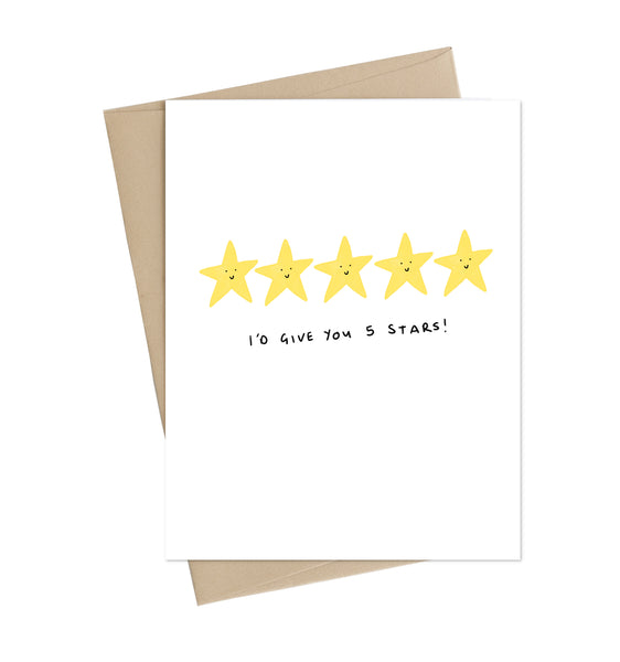 I'd give you 5 stars