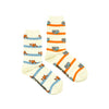 Cat +  Fish Socks by Little May Papery X Friday Sock Co