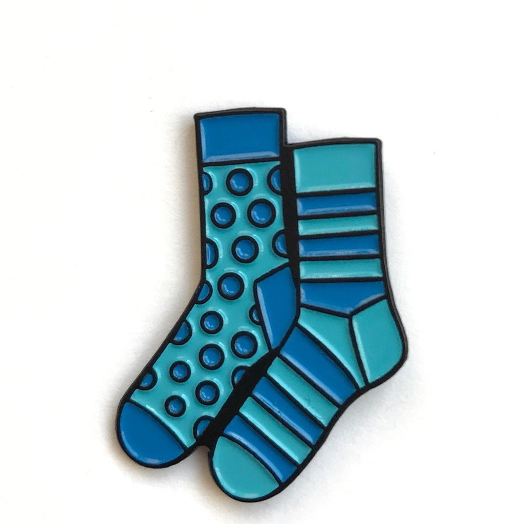Mismatched Sock Pin