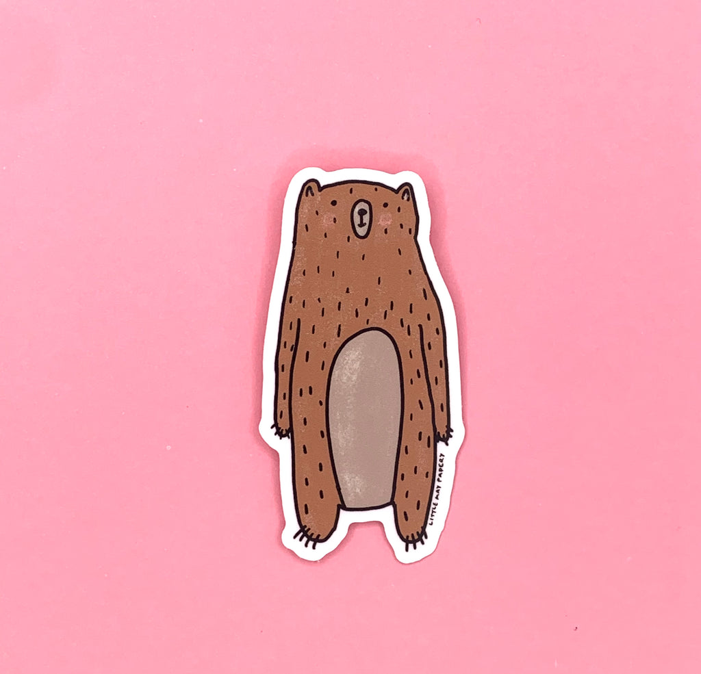 Bear Vinyl Sticker