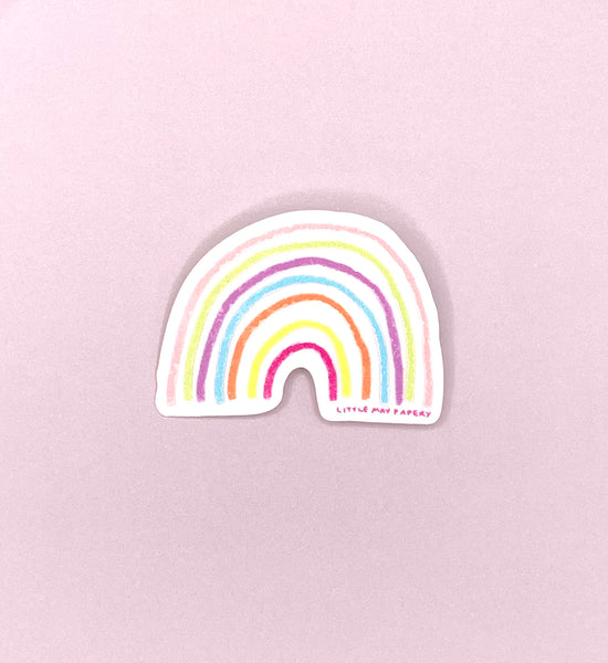 Rainbow Vinyl Sticker
