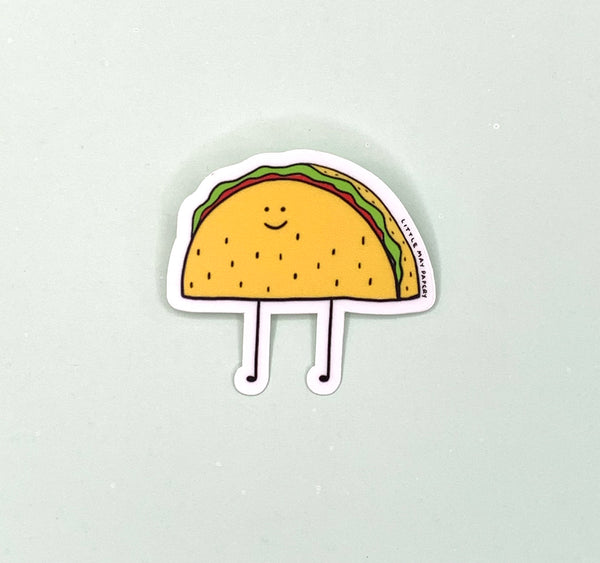 Taco vinyl sticker
