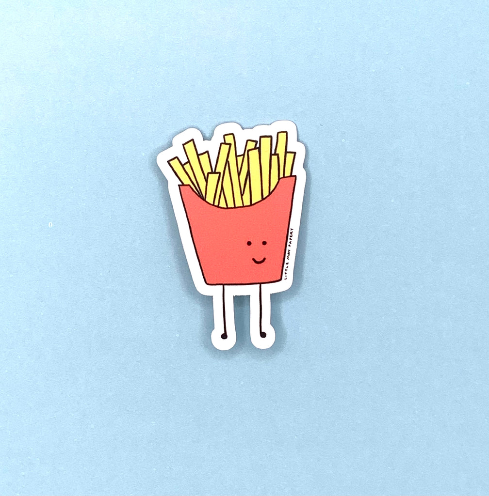Fries Vinyl Sticker