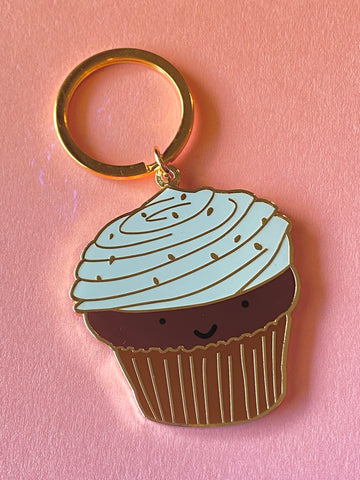 Crave Cupcake x Little May Chocolate Cupcake Keychain