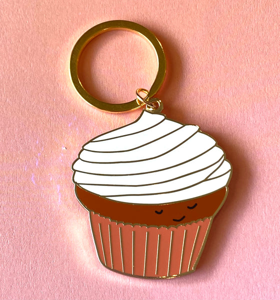 Crave Cupcake x Little May Red Velvet Cupcake Keychain