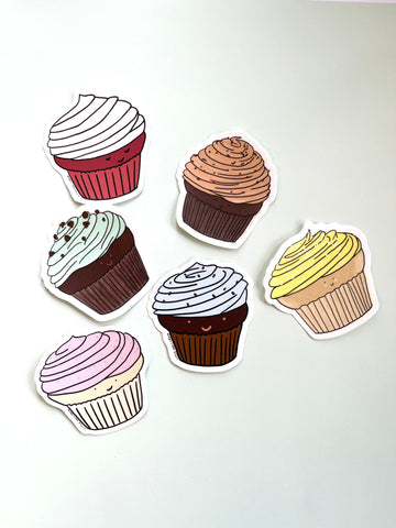 CRAVE Cupcakes Sticker Pack