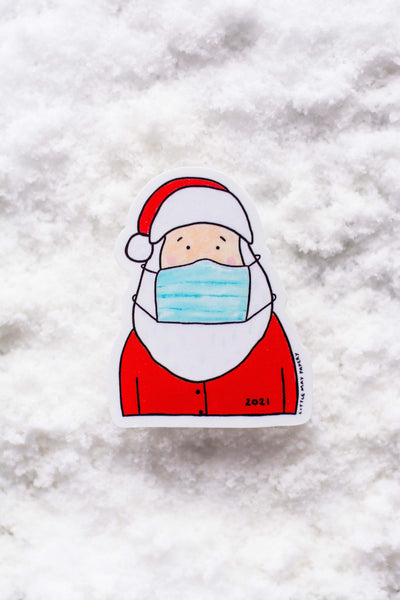 Santa vinyl sticker