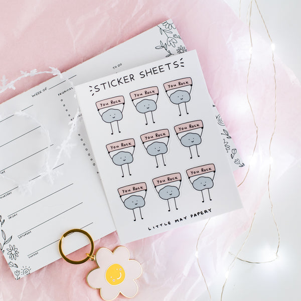 YOU ROCK Sticker Sheet