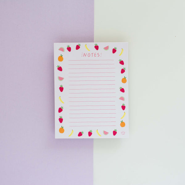 Summer Fruits Notepad