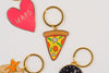 Pizza Key Chain