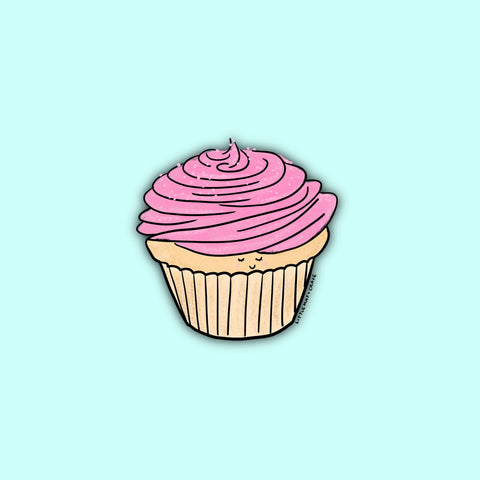 Princess Vanilla Cupcake Sticker (Crave Cupcake Collab)