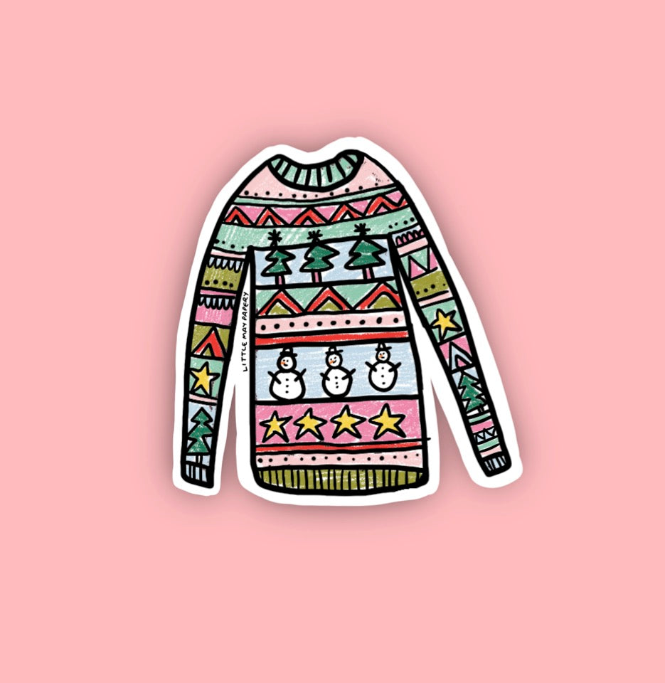 Christmas Sweater sticker