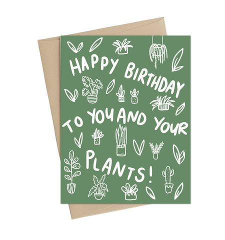 Happy Birthday to you and your plants