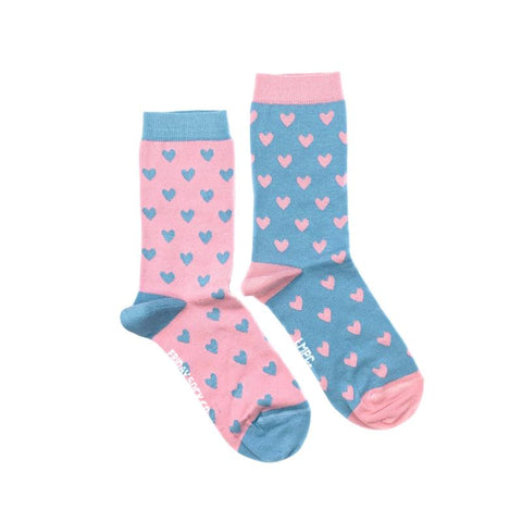 Heart Socks by Little May Papery X Friday Sock Co