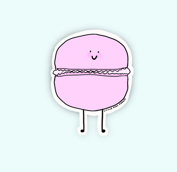 Macaron Vinyl Sticker