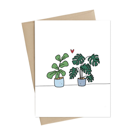 Plant Love card