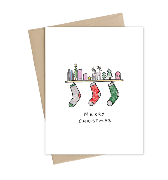 Christmas Shelf Stockings